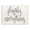 Stupell Industries Family Is Everything Plaque Wall Art